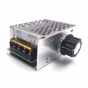 Variateur de tension 220V AC 4000W – Régulateur de vitesse pour moteur électrique pour meuleuse, ventilateur, hotte, aspirateur