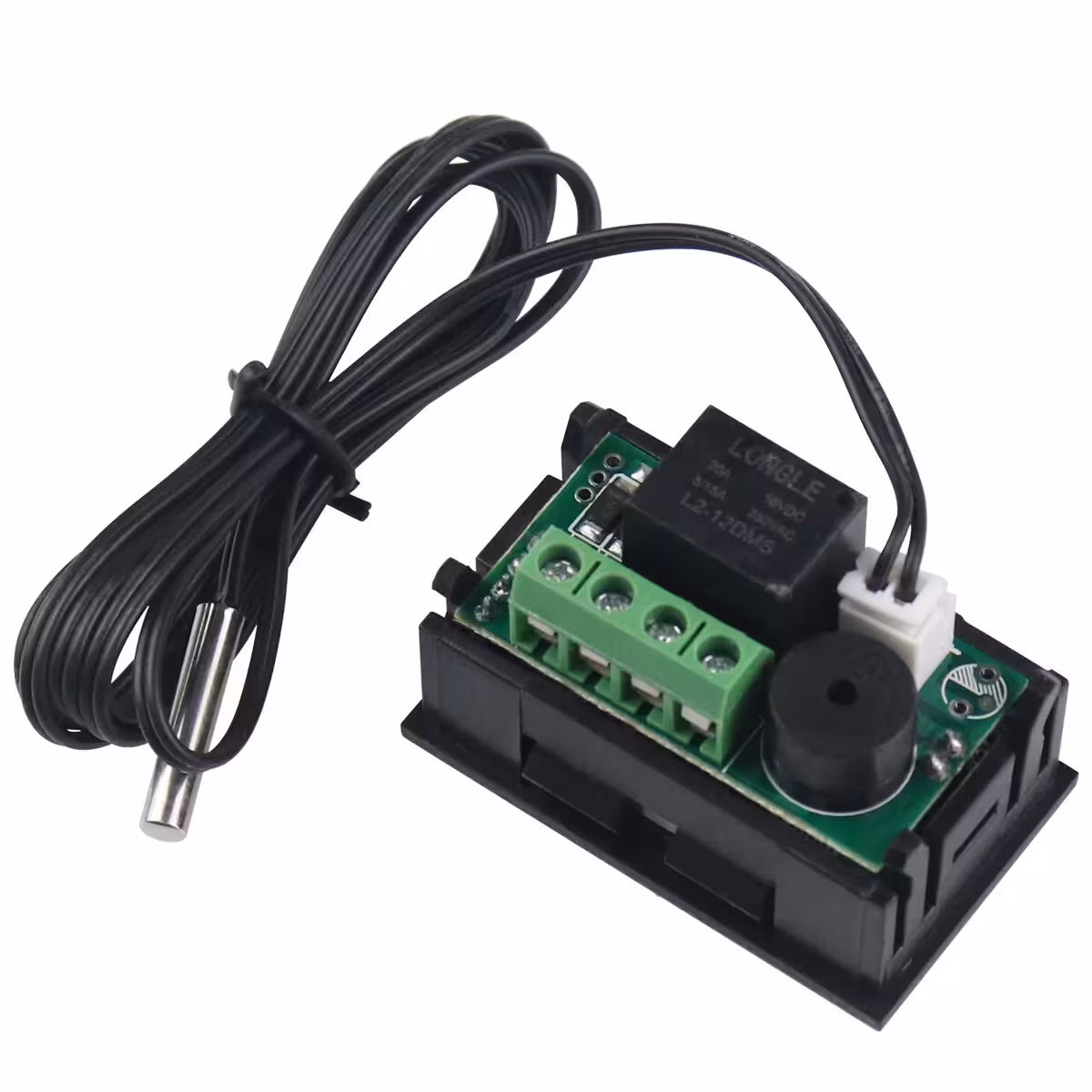 Θερμοστάτης με ρελέ για έλεγχο θέρμανσης και ψύξης 12V