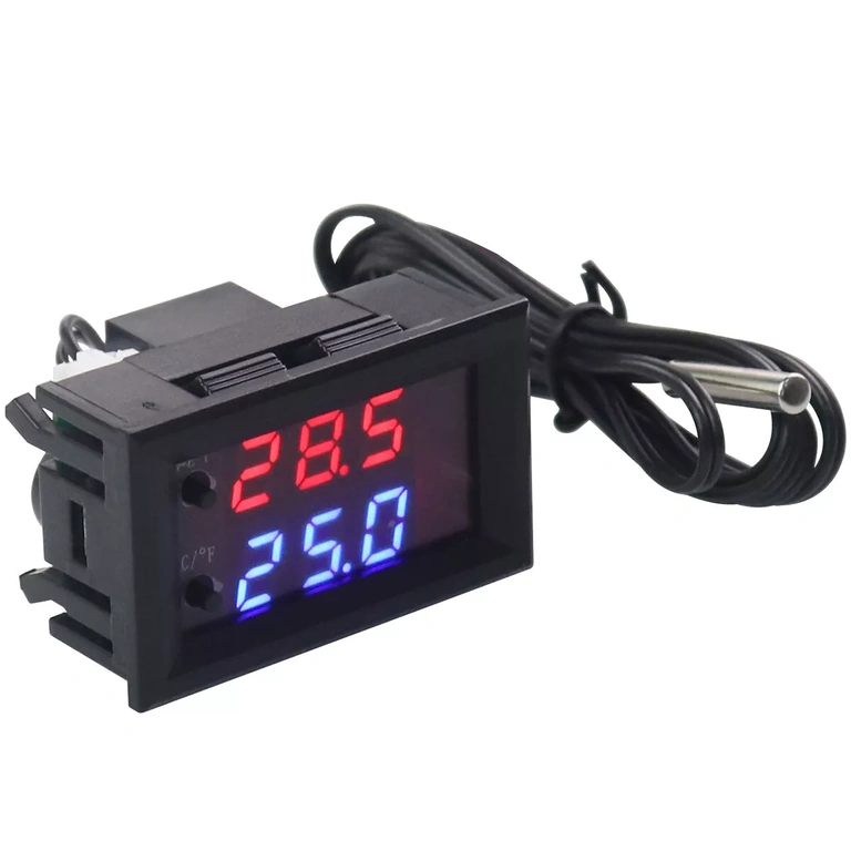 Θερμοστάτης με αδιάβροχο αισθητήρα NTC Θερμοστάτης με αισθητήρα θερμοκρασίας NTC βυθιζόμενο και καλώδιο 40cm