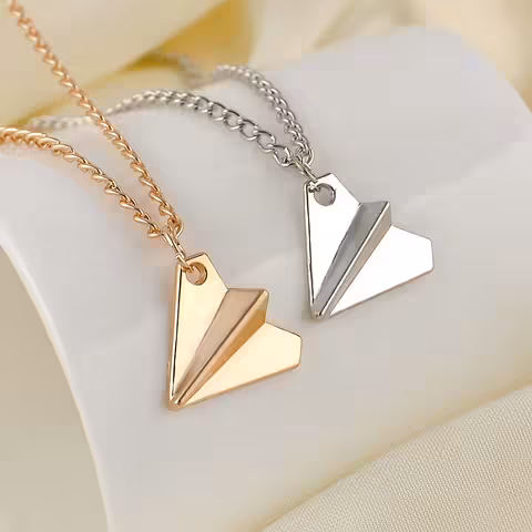 Pendentif avion avec chaîne – Médaillon Harry Styles One Direction pour fans