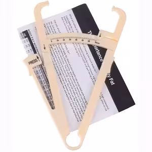 Pince mesureur de graisse corporelle – Plicomètre fitness précis et économique