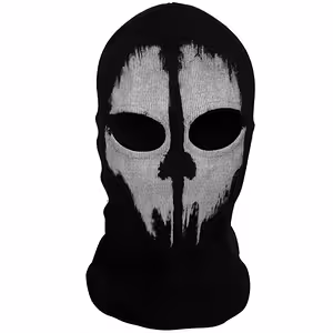 Cagoule crâne Call of Duty Ghost – Masque ski, moto, airsoft, paintball, tactique noir