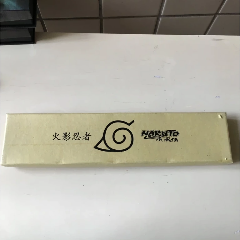 Αναπαράσταση μαχαιριού Naruto για έκθεση Αντίγραφο Kunai για έκθεση εμπνευσμένο από anime Naruto