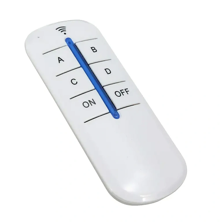 Σύστημα RF για έλεγχο φωτισμού Ρελέ 4 καναλιών με τηλεχειριστήριο για εσωτερικό φωτισμό