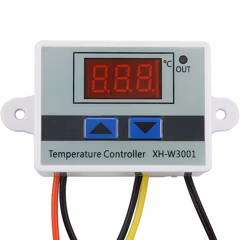 Thermostat digital électronique 220V 10A – Contrôleur température pour incubateur, couveuse, serre, maternité