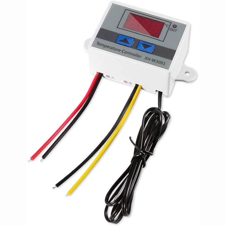 Ψηφιακός ελεγκτής θερμοκρασίας 220V AC Ψηφιακός θερμοστάτης για εκκολαπτήρια, θερμοκήπια, μηχανήματα