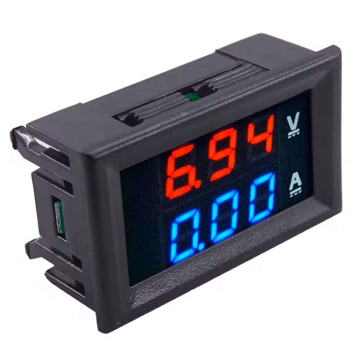 Ψηφιακή οθόνη δύο χρωμάτων για παρακολούθηση βολτ και αμπέρ