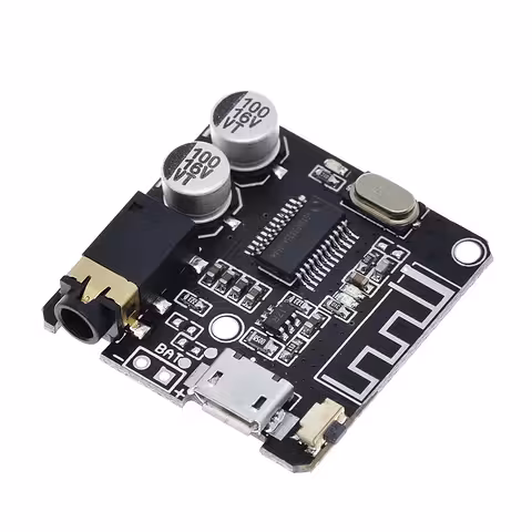 Récepteur audio Bluetooth 5.0 VHM-314 avec USB – Adaptateur auto, carte son externe, application téléphone
