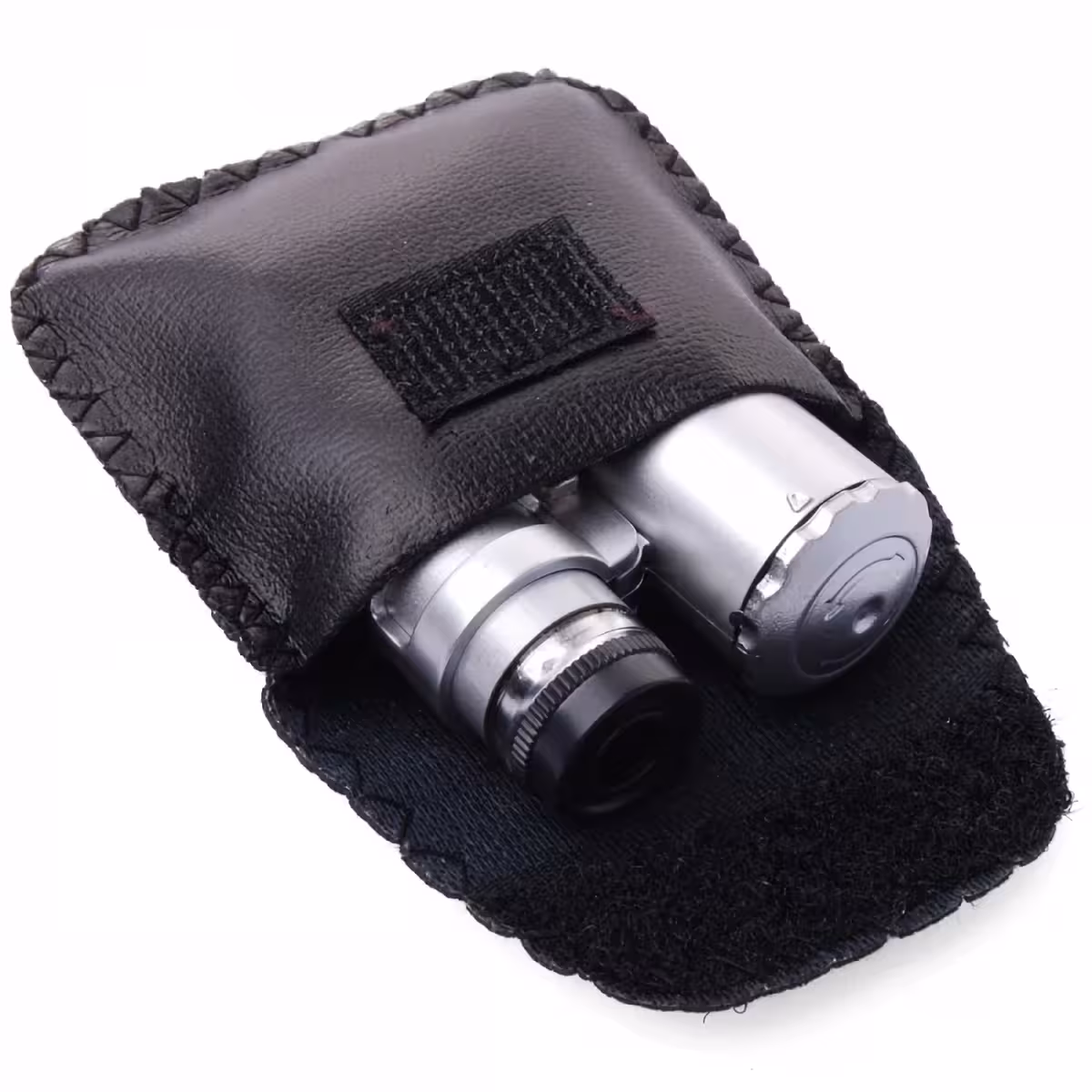 Πλήρες σετ μικροσκοπίου με θήκη από δερματίνη και προσαρμογέα κινητού