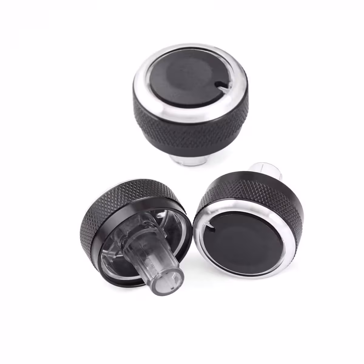 Σετ κουμπιών με μεταλλικό φινίρισμα για πάνελ AC Volkswagen