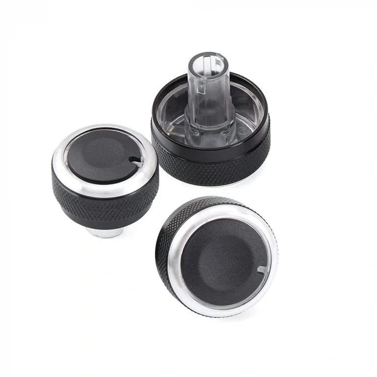 Πλήρες σετ κουμπιών πίνακα κλιματισμού VW Περιστροφικά κουμπιά ταμπλό για έλεγχο κλιματισμού σε VW