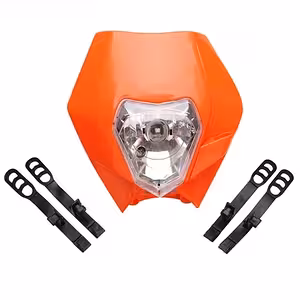 Masque de visage phare moto universel Enduro Cross KTM Supermoto Street Fighter Naked – 12V 35W