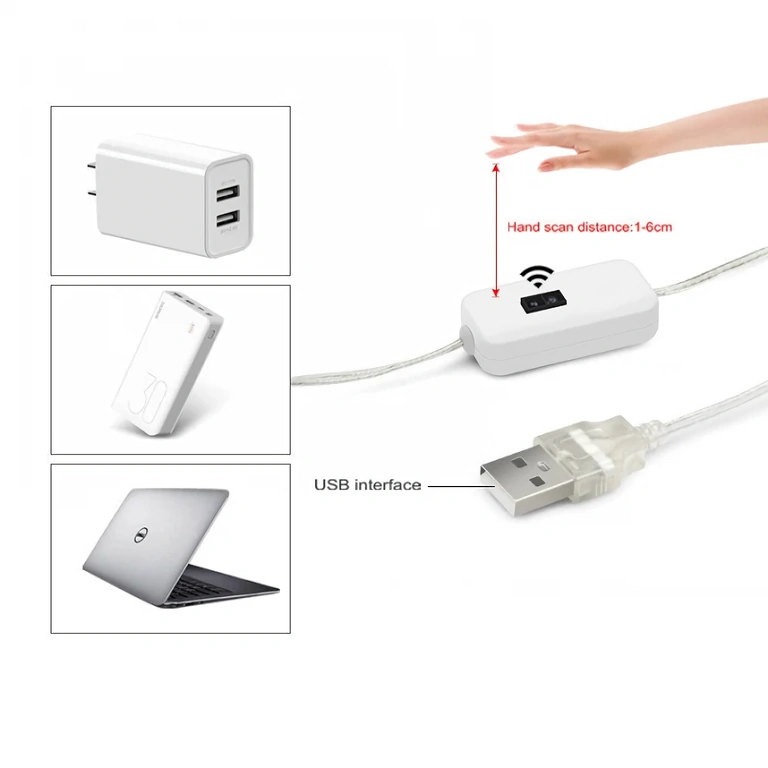 LED ταινία ψυχρού λευκού με αισθητήρα εγγύτητας