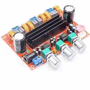 Amplificateur stéréo 2.1 TPA3116D2 – 2x50W + 100W subwoofer Classe D, module audio