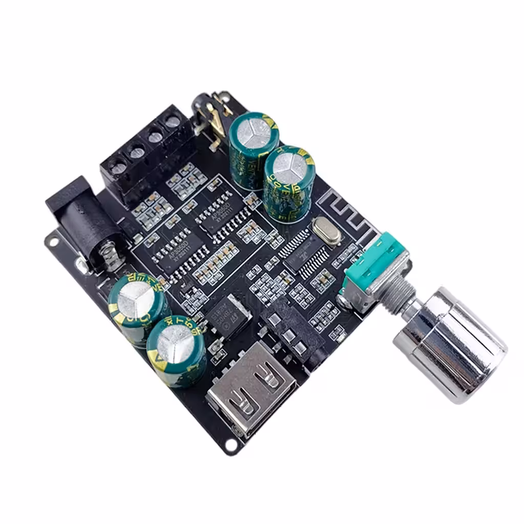 Amplificateur audio Bluetooth Hi-Fi 2x100W Classe D – Module stéréo auto professionnel