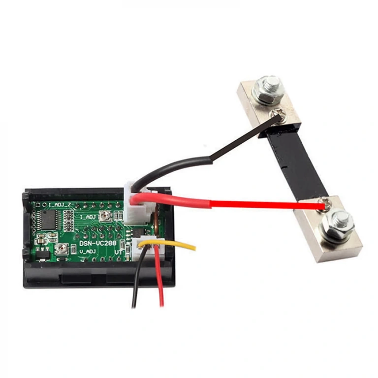 Ακριβές αμπερόμετρο με shunt για υψηλές τιμές ρεύματος