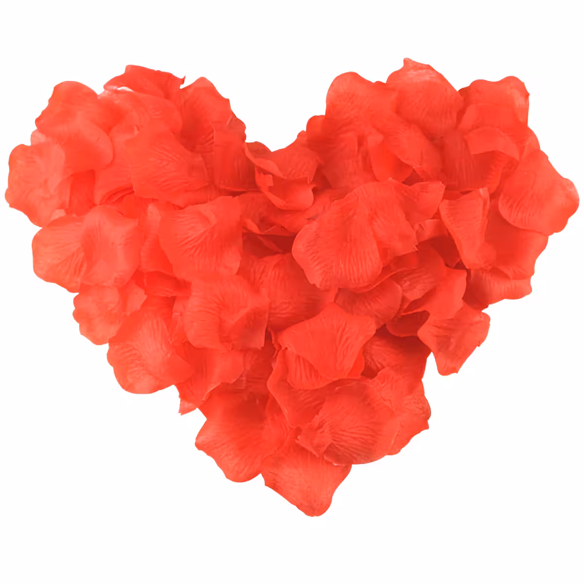 Τεχνητά κόκκινα πέταλα για κομψή διακόσμηση σε αρραβώνα