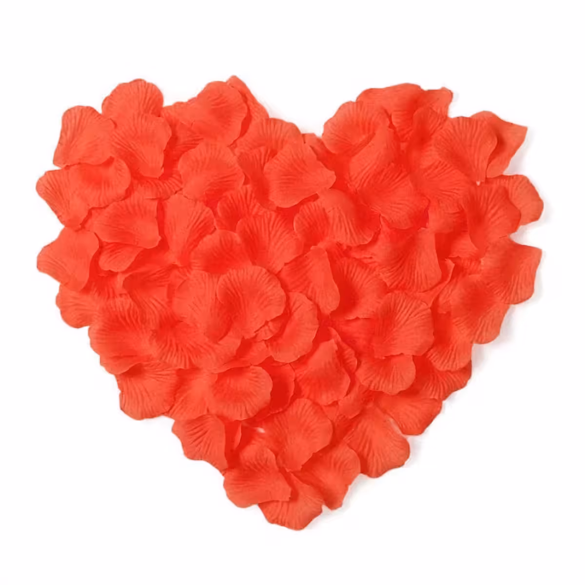 Τεχνητά κόκκινα πέταλα τριαντάφυλλου – ιδανικά για διακόσμηση honeymoon