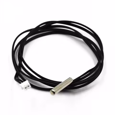 Sonde capteur température eau NTC 10K – 1 mètre, pour chaudière et thermostat