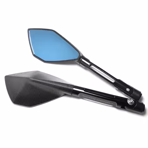 Rétroviseurs moto sport universels Rizoma avec fixation guidon – Set de 2 pièces pour moto