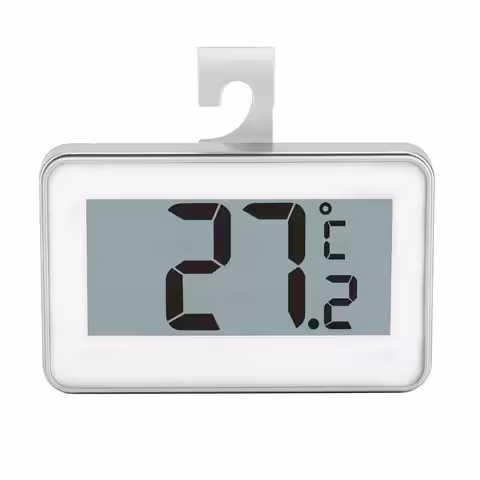 Thermomètre digital grand écran pour réfrigérateur, congélateur, pièce