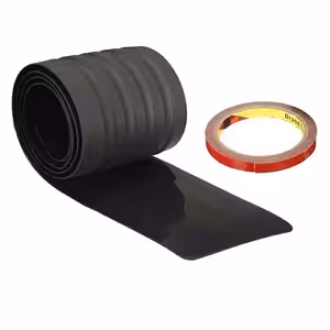 Protection bandeau ornement barre arrière coffre caoutchouc universel – bande antidérapante résistante pour voiture