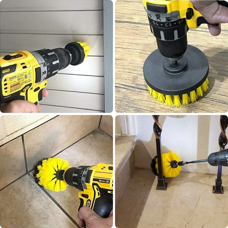 Περιστροφική βούρτσα για έπιπλα, χαλιά, μπάνιο Πολυλειτουργική βούρτσα για καθαρισμό μπάνιου, χαλιών και επίπλων