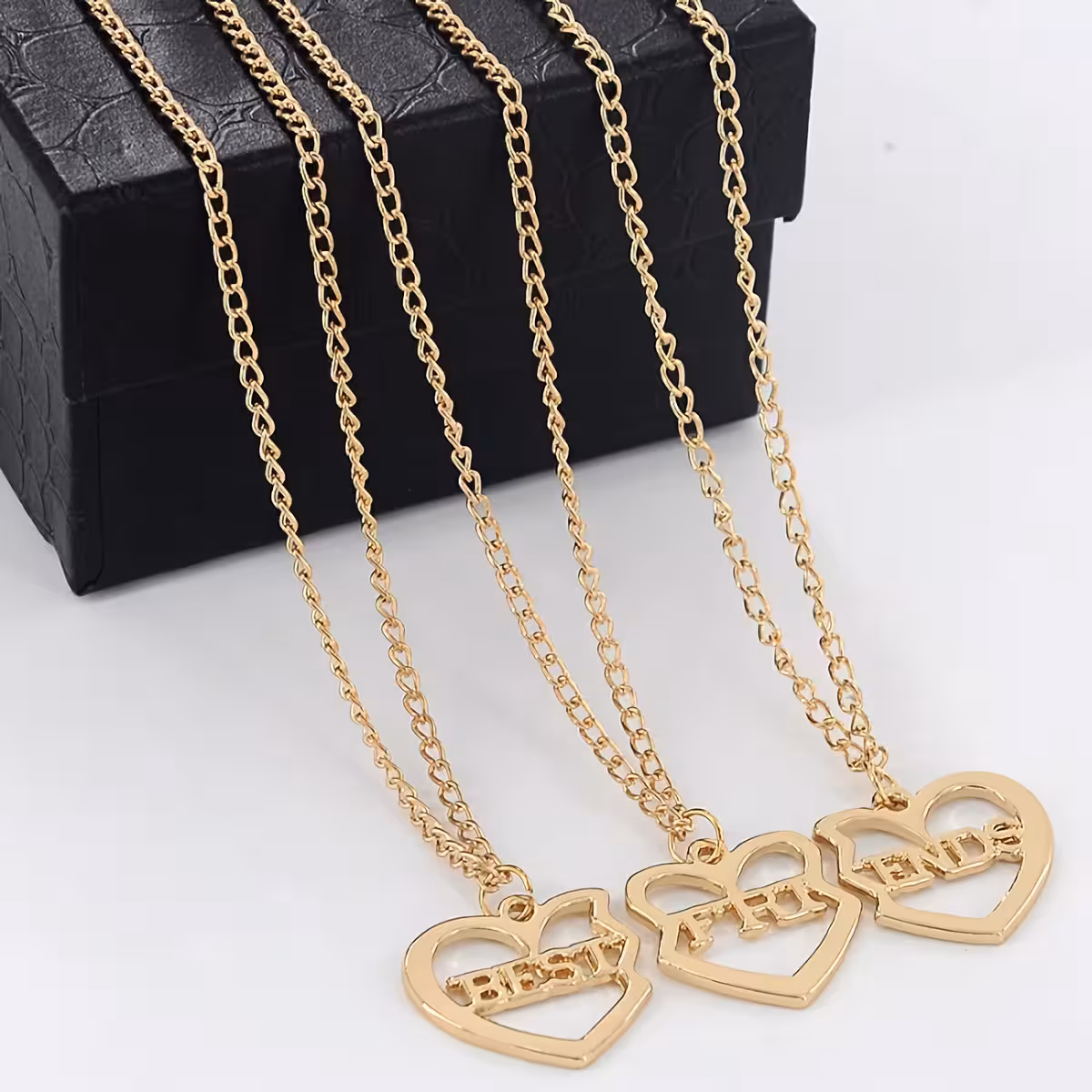 Σετ 3 κολιέ φιλίας για κορίτσια, Best Friends Forever