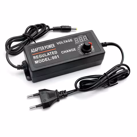 Chargeur alimentation voltage réglable universel 3V-24V 3A – régulateur tension variable