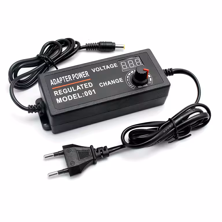 Chargeur alimentation voltage réglable universel 3V-24V 3A – régulateur tension variable