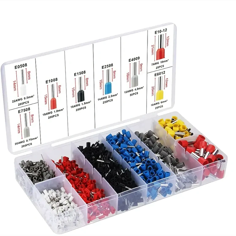 Ειδικός σφιγκτήρας για μονωμένους σωληνωτούς ακροδέκτες