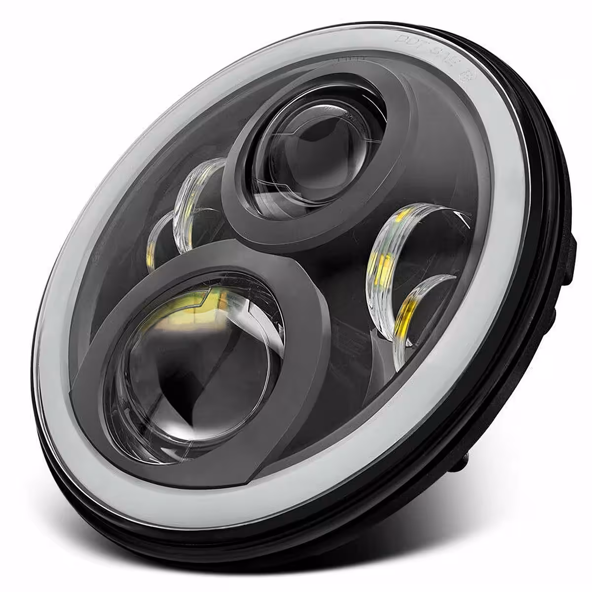 Στρογγυλό LED φανάρι 7 ιντσών για Defender 90/110, μεγάλα/μικρά φώτα