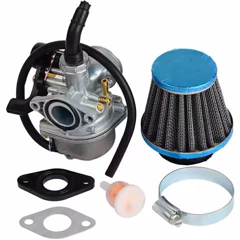Carburateur ATV 50cc 107cc 110cc 125cc avec choke manuel, filtre à air et joints – Pièces ATV fiables