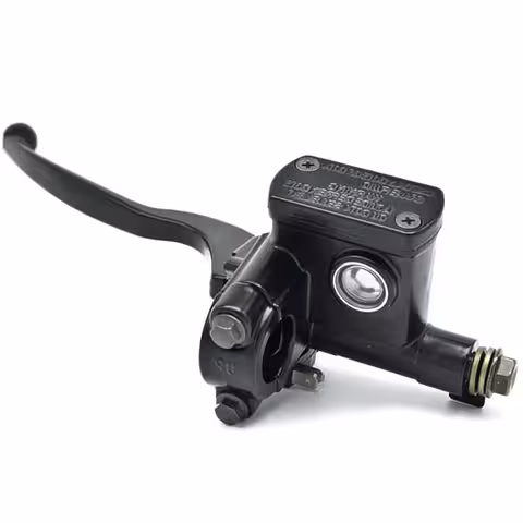 Levier et pompe frein hydraulique gauche pour ATV, moto, scooter – Compatible 50cc–250cc