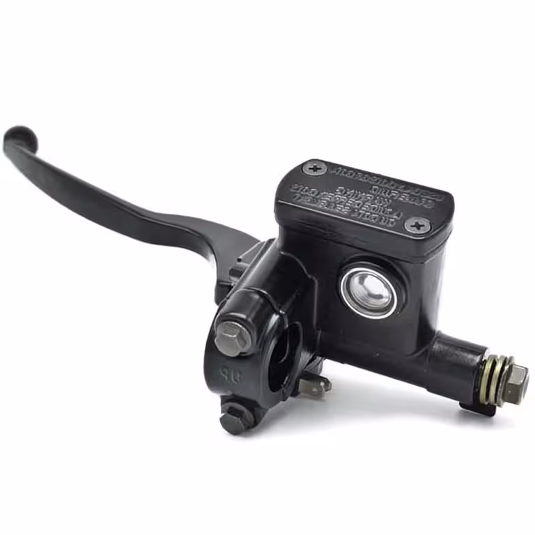 Levier et pompe frein hydraulique gauche pour ATV, moto, scooter – Compatible 50cc–250cc