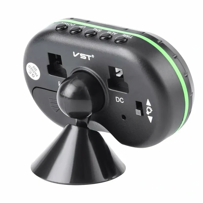 Ψηφιακό ρολόι με ένδειξη τάσης και θερμοκρασίας αυτοκινήτου