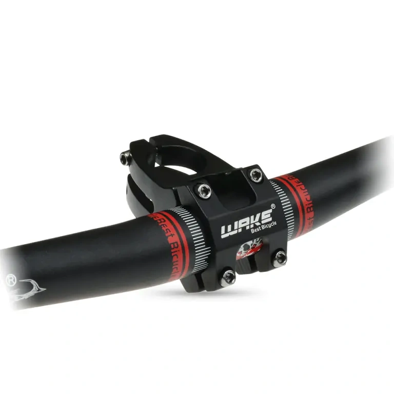 Σύντομος μαύρος κορμός αλουμινίου για MTB ποδήλατο, μεγαλύτερη άνεση και βελτιωμένος έλεγχος