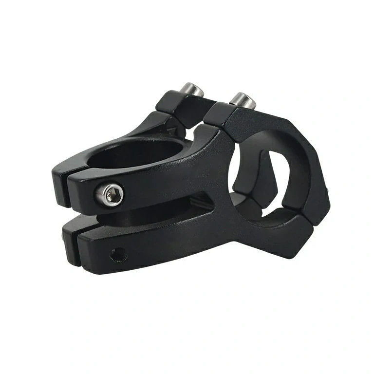 Αθλητικός σύντομος κορμός MTB 31,8 mm, μαύρος, κατασκευασμένος από ελαφρύ και ανθεκτικό αλουμίνιο