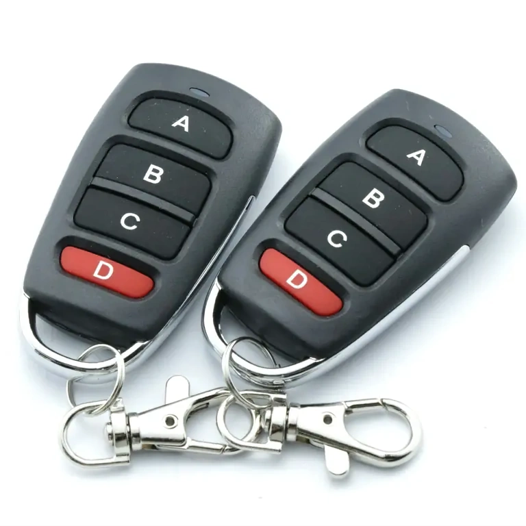 Ραδιοτηλεχειριστήριο με 4 κουμπιά για ασύρματα συστήματα ελέγχου