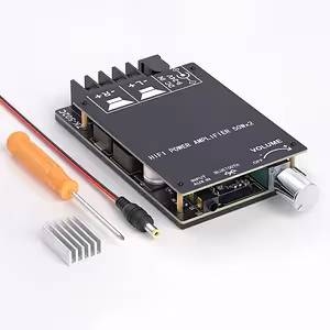 Module amplificateur audio Bluetooth stéréo 2x50W TPA3116D2 – Son Hi-Fi pour haut-parleurs passifs