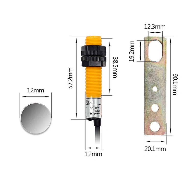 Ψηφιακός μετρητής με μαγνητικό αισθητήρα για παρακολούθηση κύκλων