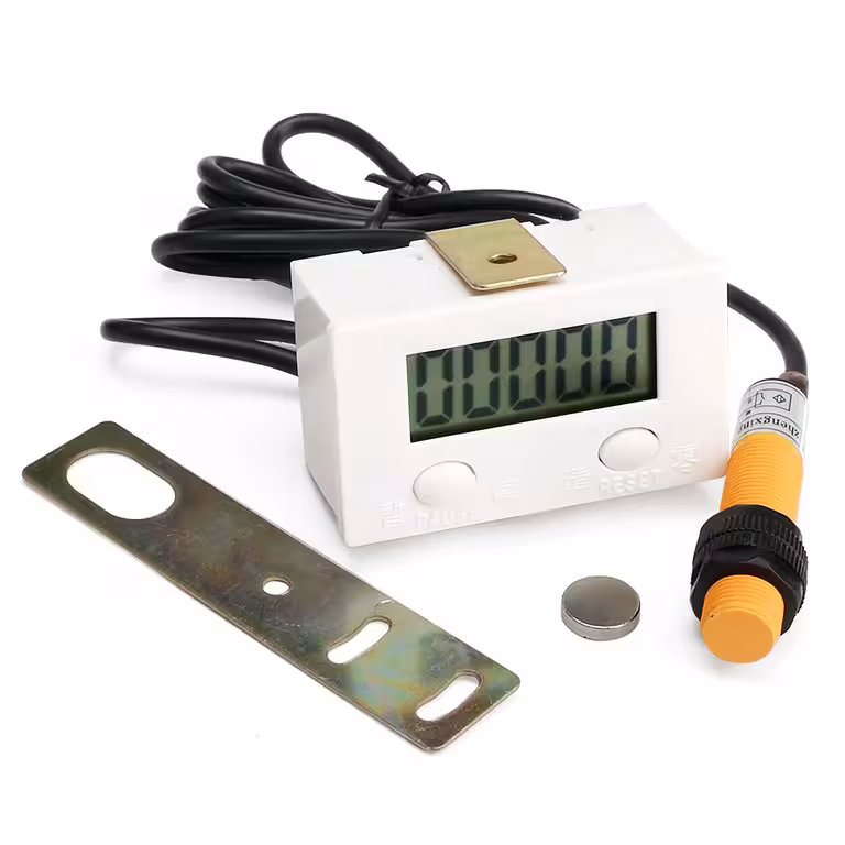 Compteur digital impulsions ZX-5DK avec capteur magnétique