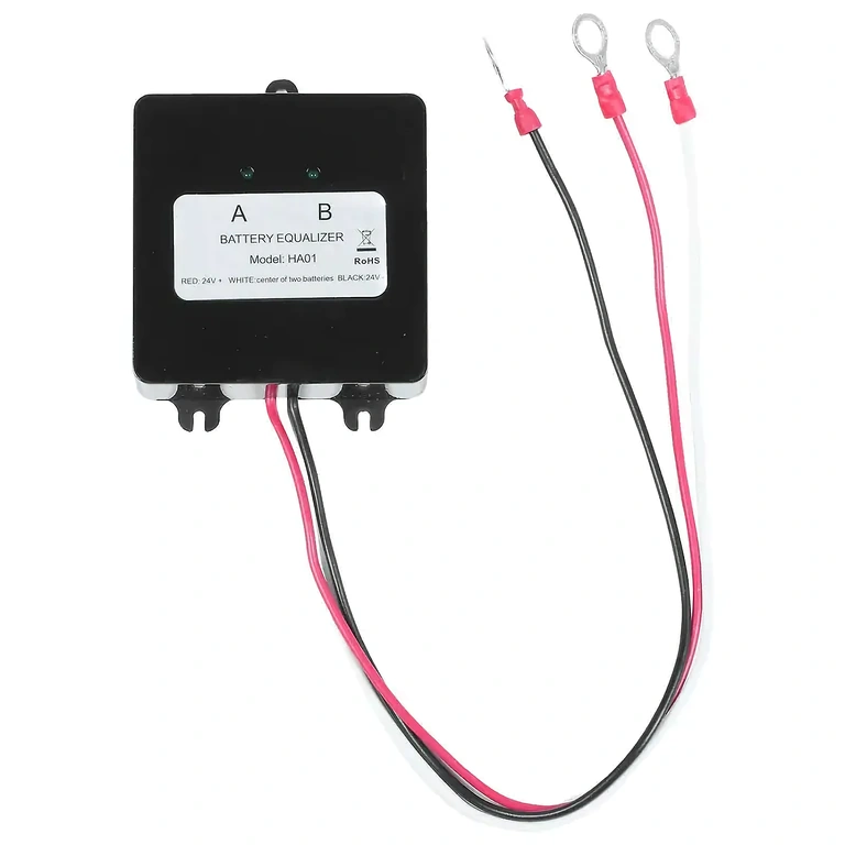 Σχέδιο σύνδεσης για ισοσταθμιστή μπαταριών 12V σε συστήματα 24V 36V 48V