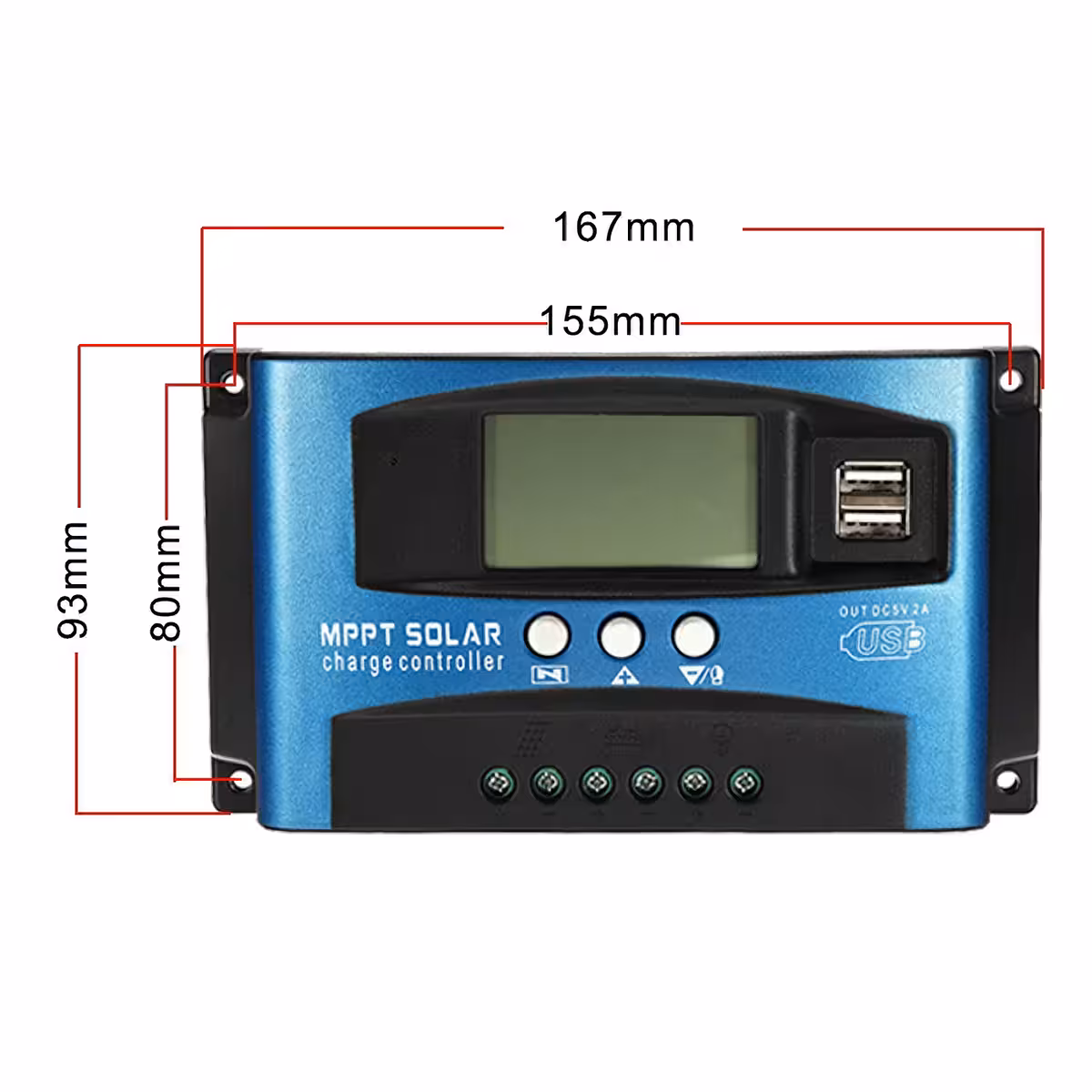 Ρυθμιστής φόρτισης για ηλιακά συστήματα μικρών διαστάσεων