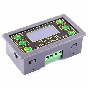 Régulateur PWM 5V–24V 8A – Contrôle vitesse, signal et minuterie