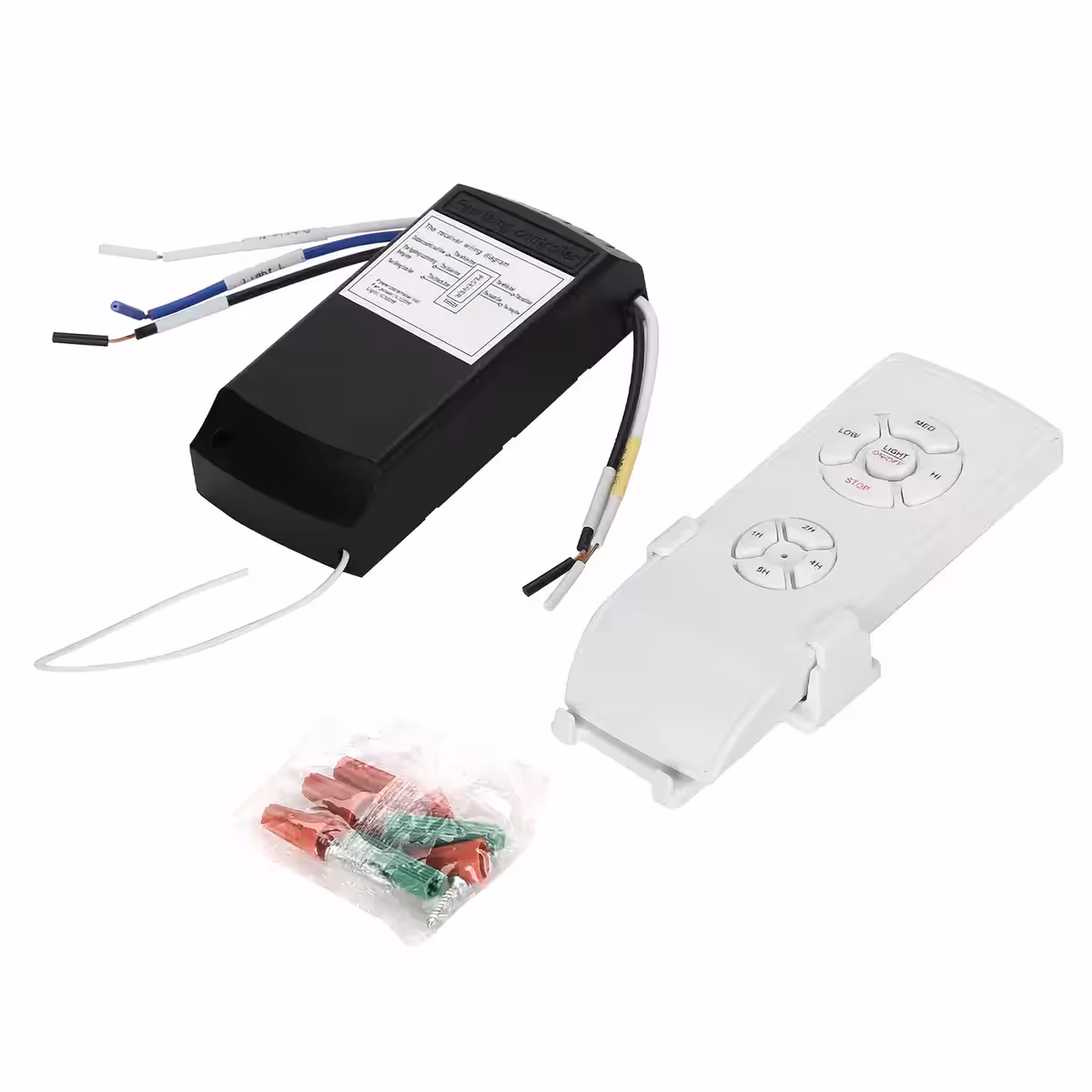 Τηλεχειριστήριο με δέκτη 220V για ανεμιστήρα ή dimable φωτιστικό