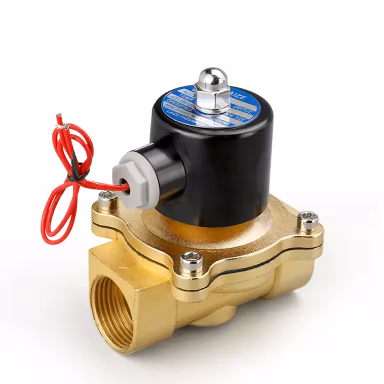 Électrovanne eau/air 220V 3/4 avec solénoïde NC – Automatisation irrigation et systèmes thermiques