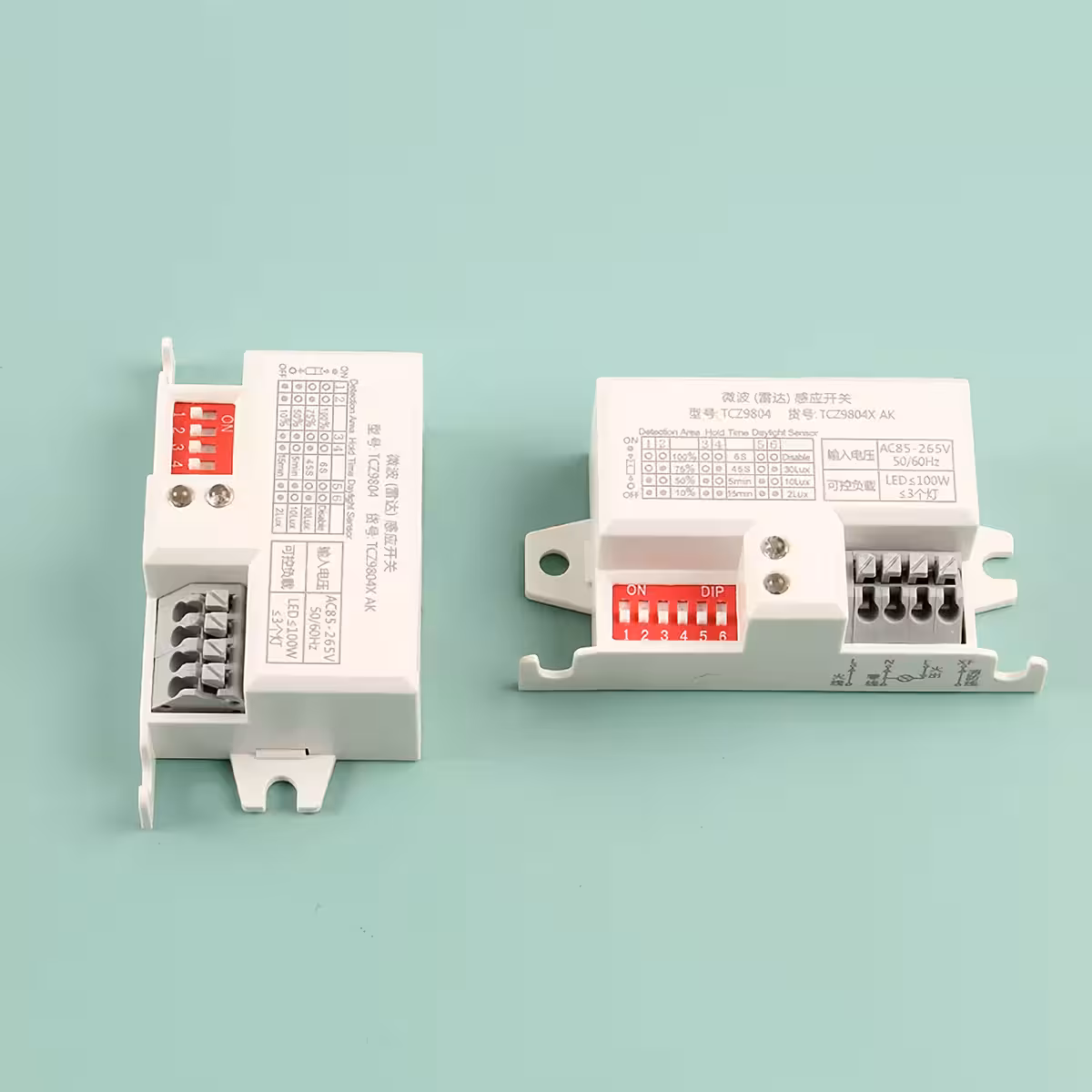 Άνω όψη κυκλικού αισθητήρα κίνησης 360°