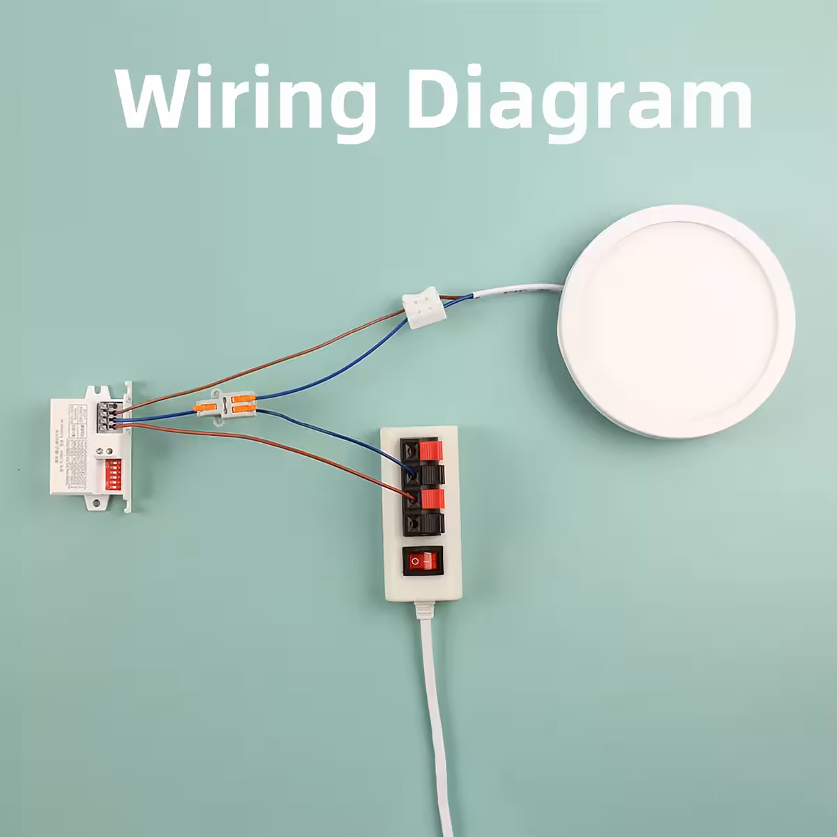 Διάγραμμα σύνδεσης αισθητήρα κίνησης σε 220V