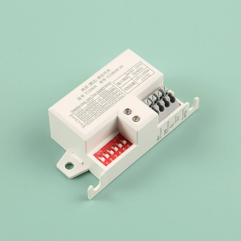 Αισθητήρας κίνησης - όψη πλευρική Πλευρική όψη αισθητήρα παρουσίας μικροκυμάτων